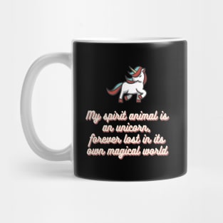 Unicorn Infj MBTI Mug